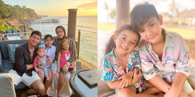 7 Potret Kedekatan King Faaz Anak Fairuz A Rafiq dengan Queen Eijaz sang Adik, Saling Sayang Meski Beda Ayah