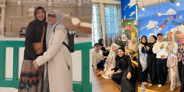 7 Portraits of Umi Kalsum Ayu Ting Ting's Mother with Future In-Laws, Always Compact Continues