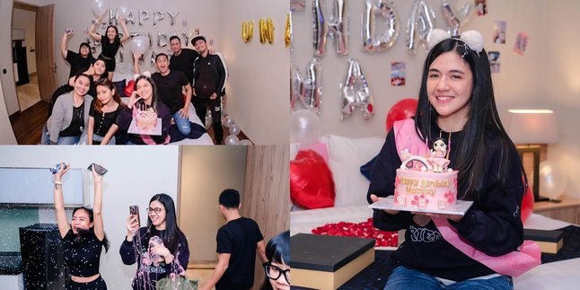 7 Photos of DJ Una's 36th Birthday Surprise, Simple but Happy