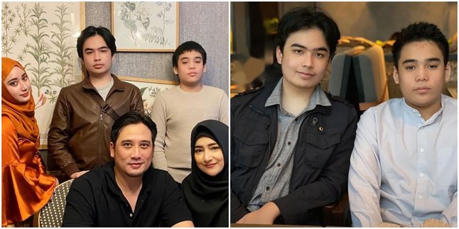 7 Portraits of Omar and Keanu, Cindy Fatikasari's Twins at Age 21, Their Handsome Faces Captivate Netizens