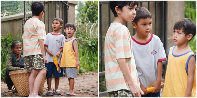 7 Portraits of Kiano and Kenzo Filming in Yogyakarta, Baim Wong Reveals Their Payment! Netizens Are Surprised