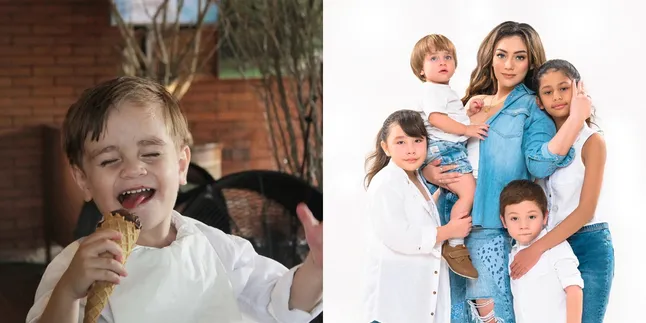 7 Potret Koa Anak Celine Evangelista dengan Stefan William yang Makin Ganteng - Tanya Keberadaan sang Ayah: Nggak Ada, Nggak Tau