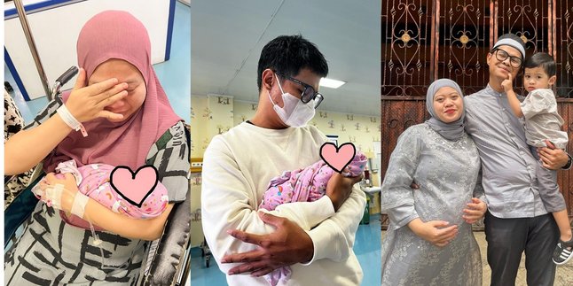 7 Pictures of Comedian Musdalifah Basri Giving Birth to Twins, One Passes Away