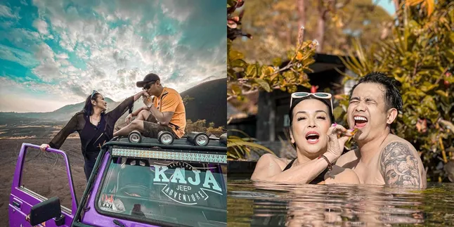 7 Potret Liburan Ajun Perwira dengan Jennifer Jill yang Bikin Salfok, Pose Keduanya bak Pengantin Baru Lagi Honeymoon