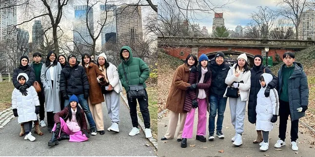 7 Potret Liburan Mulan Jameela di Amerika, Tampil Natural Tapi Tetap Memesona