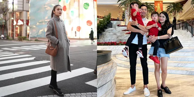 7 Potret Liburan Sandra Dewi ke Jepang, Ajak Anak Naik Kereta Biar Nggak Pakai Mobil Terus ke Mana-mana