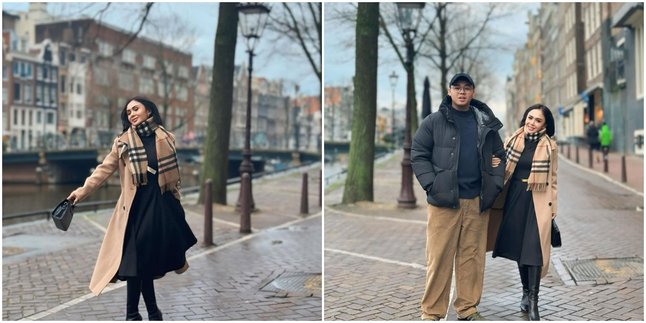 7 Portraits of Yuni Shara's Vacation in the Netherlands, the Warmth of Mother and Child in the Midst of Rain and Winter