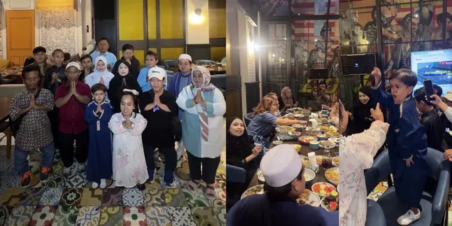 7 Potret Lolly Unyu Bukber Bersama Organisasi Orang Mini, Penuh Keseruan Ngumpul Bareng