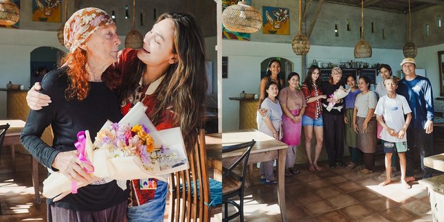 7 Photos of Luna Maya Celebrating Her Mother's Birthday, Full of Happiness - Gathering with Family in Bali