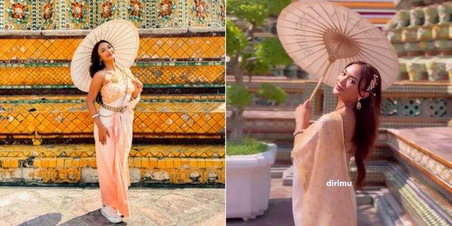 7 Photos of Marion Jola Wearing Traditional Thai Clothes, Her Charm is Undeniable