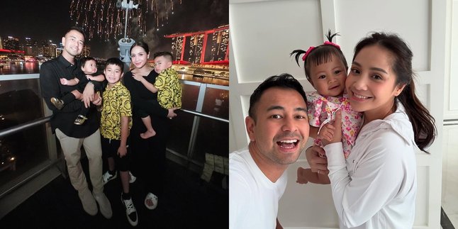 7 Portraits of Nagita Slavina and Raffi Ahmad That Look Happier with the Presence of Lily