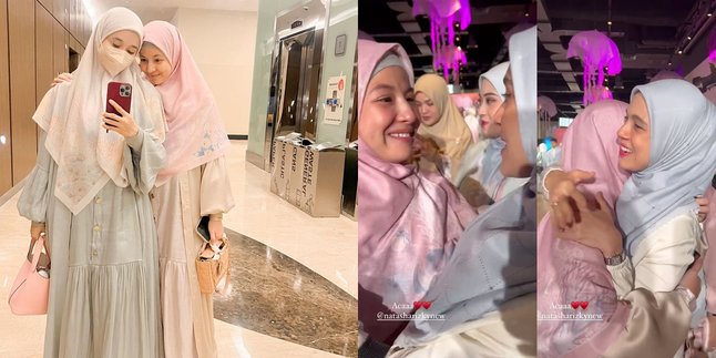 7 Portraits of Natasha Rizky Attending Shireen Sungkar's Brand Launching Event, Said to Look Without Makeup - Looks Sad