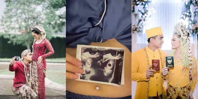 Potret Lutfi Agizal Ngunduh Mantu Sambil Pamer Foto USG & Baby Bump, Beri Tebakan ke Netizen Berapa Usia Kehamilan Istri