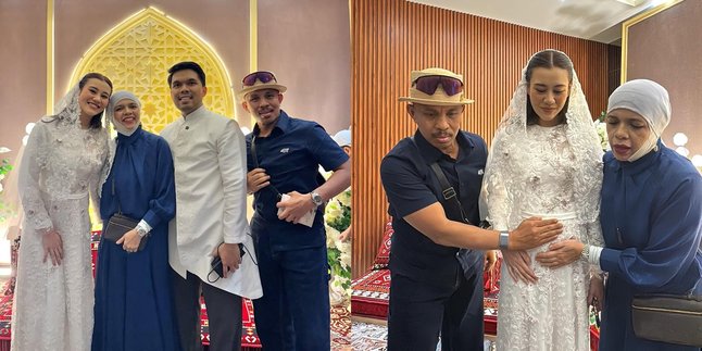 7 Portraits of Thariq Halilintar's Parents at Aaliyah Massaid's 4-Month Pregnancy, Welcoming the Sixteenth Member of Gen Halilintar - Here's the Prayer from the In-Laws