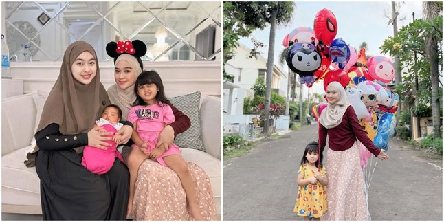 7 Photos of Ria Ricis and Moana, Warm Moments Visiting Baby Yasmin, Shindy Putri's Child