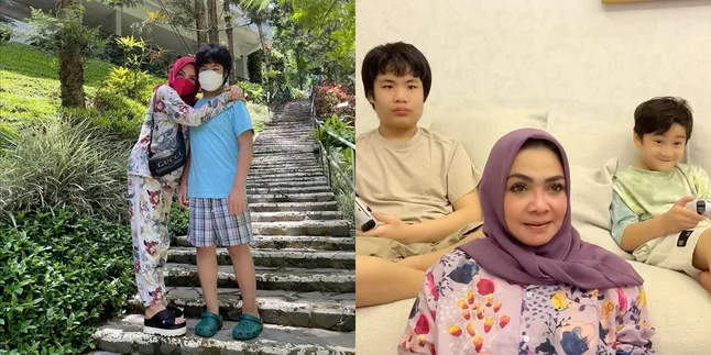 Tak Pilih Kasih! Ini 7 Potret Rieta Amilia Bareng Gavrel, Anak Angkatnya yang Sudah Beranjak Remaja