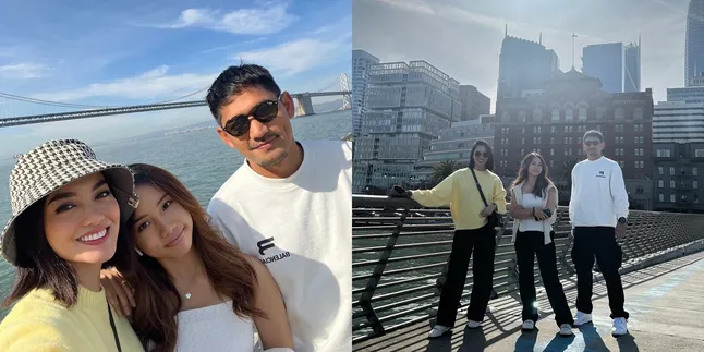 7 Potret Ririn Ekawati dan Ibnu Jamil Kunjungi sang Anak yang Kuliah di San Francisco, Akhirnya Lepas Rindu