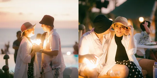 7 Potret Romantis Rifky Balweel dan Biby Alraen di Bali, Bikin Iri bak Bulan Madu Lagi