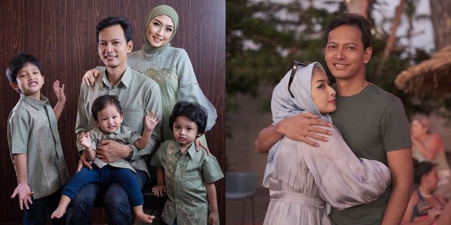 7 Portraits of Fedi Nuril's Household who have been Married for 7 Years, Having 3 Boys
