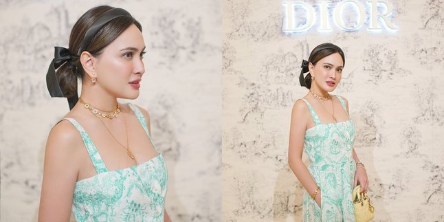 7 Portraits of Sandy Aulia with the Aura of a Beautiful Classy Single Mom