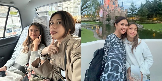 7 Portraits of Nana Mirdad and Sarah Enjoying a Vacation in Japan Alone, Mother-Daughter Quality Time