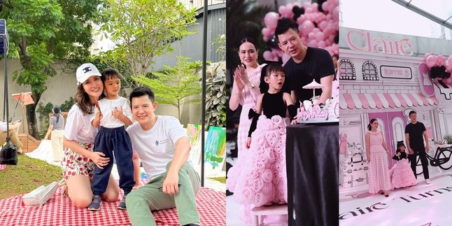 7 Photos of Shandy Aulia and Her Ex-Husband at Their Child's Birthday Party, Appearing United - Harmoniously Accompanying Claire Herbowo