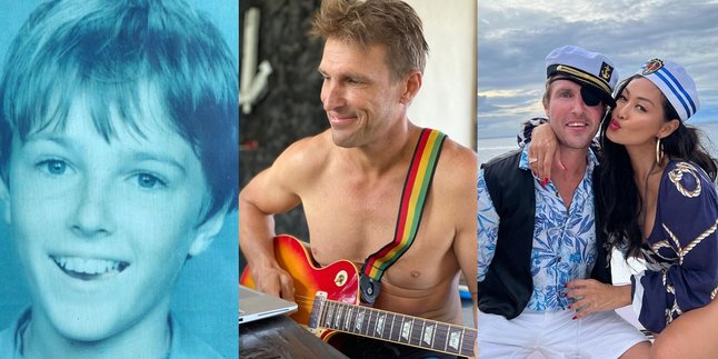 7 Portraits of Indah Kalalo's Handsome Foreign Husband who is now 50 Years Old, His Childhood Photos are Very Handsome