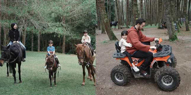 7 Potret Syahnaz Sadiqah dan Jeje Govinda Ajak Anak Camping, Si Kembar Juga Asyik Berkuda 7 Potret Syahnaz Sadiqah dan Jeje Govinda Ajak Anak Camping, Si Kembar Juga Asyik Berkuda