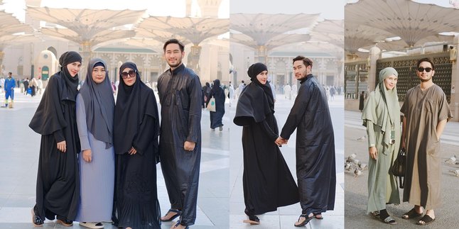 7 Portraits of Syahnaz Sadiqah During Umrah, Even More Beautiful in Hijab - Romantic with Jeje Govinda