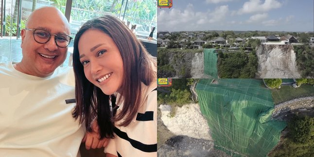 7 Latest Photos of the Condition of Maia Estianty and Irwan Mussry's Villa After Landslide, Favorite Photo Spot Now Destroyed - Covered with Tarpaulin