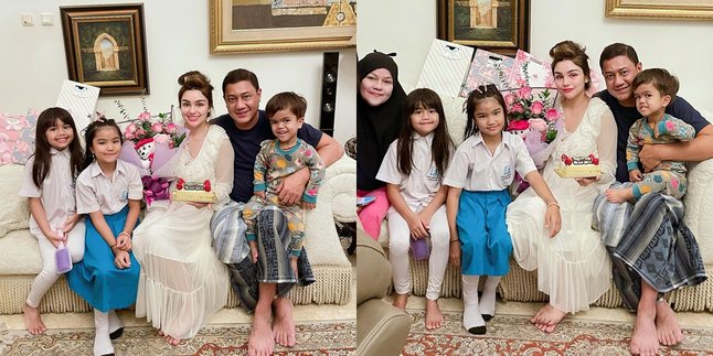 7 Portraits of Teuku Rafly Surprising His Wife on Her Birthday, Very Dad-like Wearing T-shirt and Sarong