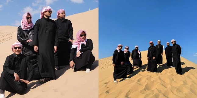 7 Photos of Teuku Wisnu, Rizal Armada, and Arie Untung Together in the Desert - Wearing Turbans, Like a Boyband Making an Album Cover