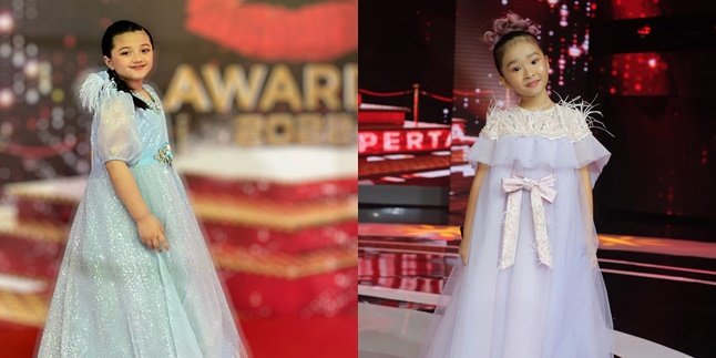 7 Portraits of Thania Putri Onsu and Arsy Hermansyah's Style Showdown at the Kiss Awards, Wearing Famous Designer Dresses - Elegant like Princesses