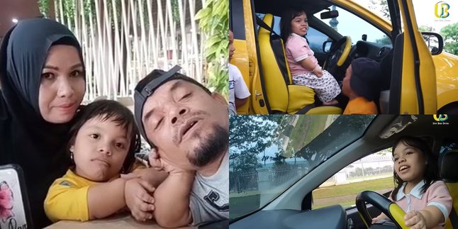 7 Portraits of Ucok Baba Teaching His 12-Year-Old Child to Drive, Garnering Pro and Contra