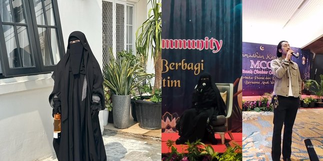 7 Potret Umi Pipik Hadir Acara Buka Puasa Bersama dengan Anak Yatim, Abidzar Al-Ghifari Hibur dengan Lagu