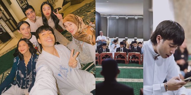 7 Photos of Vidi Aldiano and Family at the Quran Completion Ceremony with Pesantren Children, Sheila Dara's Unveiled Appearance Becomes the Spotlight