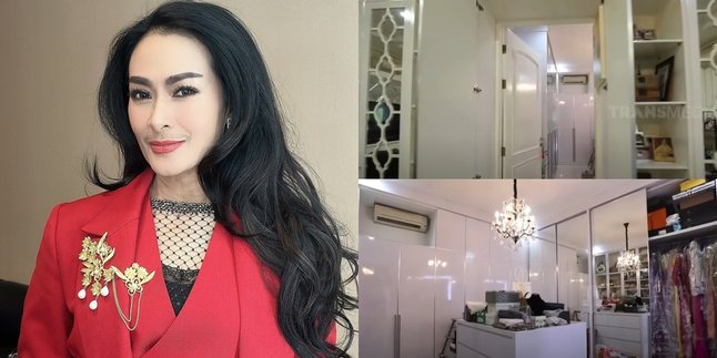 7 Portraits of Iis Dahlia's Walk In Closet Filled with Branded Collections, Located in a Hidden Area - Revealed Why Her Husband is Forbidden to Enter