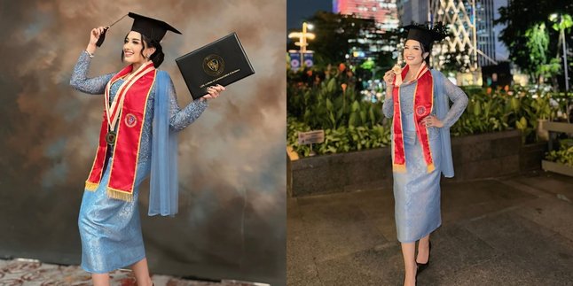 7 Portraits of Rumi Rach's Graduation, the Beautiful Granddaughter of Dangdut Queen Elvy Sukaesih