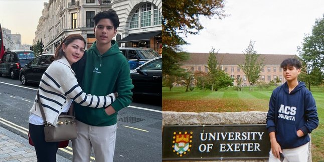 7 Photos of Xavier, Cut Keke's Son, Who is Now Studying in England, Looking Handsomer and Taller