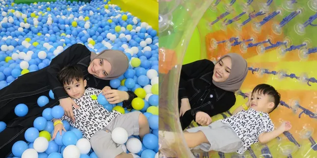 7 Putri Delina Main Bareng Adzam Anak Nathalie Holscher, Terlihat Sayangnya