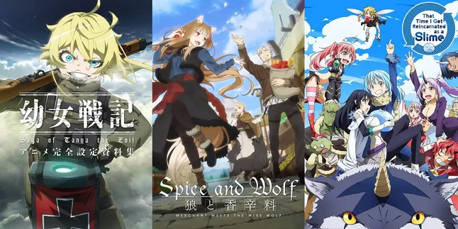 7 Rekomendasi Anime yang Diadaptasi dari Novel Populer di Jepang, Genre Fantasi Action yang Seru 7 Rekomendasi Anime yang Diadaptasi dari Novel Populer di Jepang, Genre Fantasi Action yang Seru