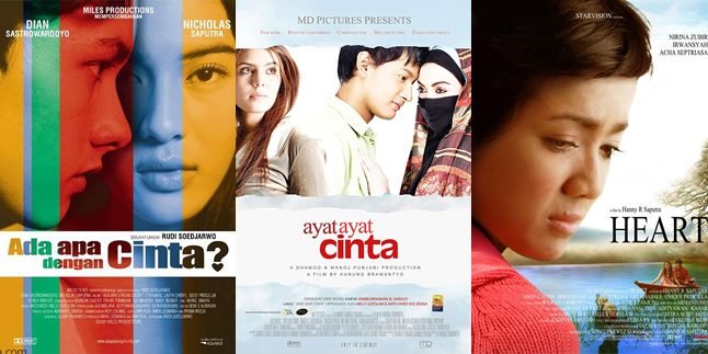 7 Rekomendasi Film Romantis Indonesia Populer Sepanjang Masa Dari Tahun 2000 An Nostalgia Bikin 