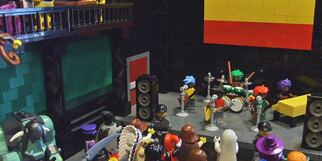 7 Replika Cover Album Dari Mainan Lego [Part 2]