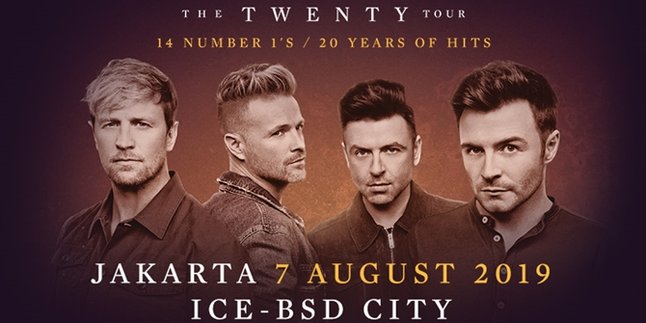 7 Tahun Hiatus, Westlife Reuni & Mampir ke Indonesia dalam 'Westlife The Twenty Tour'