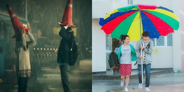 Funny But Romantic, Here Are 8 Anti-Mainstream Umbrella Scenes - Entertaining in Korean Dramas