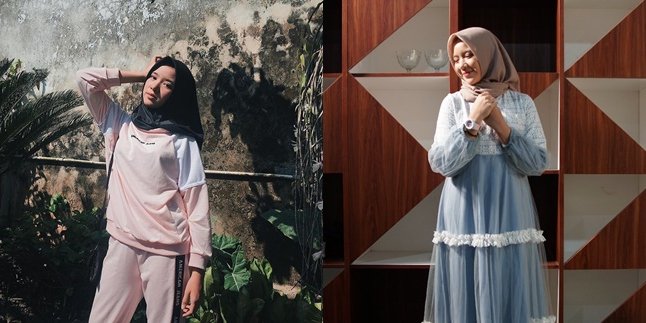 8 Beautiful Moments of Tiara Idol Wearing a Hijab, Full of Charm - Soothing Heart