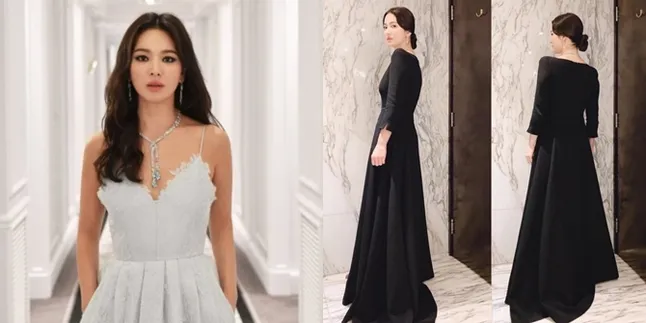 8 Fashion Song Hye Kyo yang Paling Bikin Memukau, Cantik Setiap Saat 8 Fashion Song Hye Kyo yang Paling Bikin Memukau, Cantik Setiap Saat