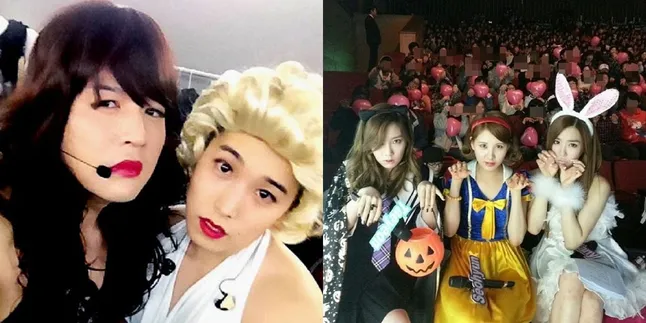 7 Foto Terbaik Selebriti Korea Saat Cosplay Tokoh Kartun