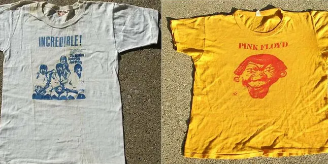8 Memorabilia Kaos Band Termahal di Dunia