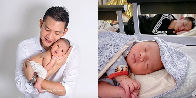 8 Compact Poses of Rezky Aditya and His Adorable Son, Equally Handsome Father and Son